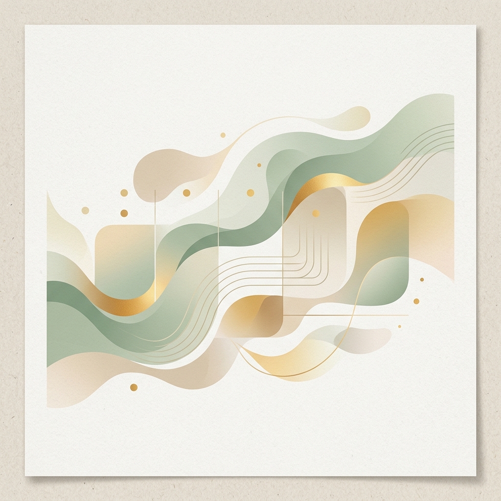 Gathering Times Abstract Art
